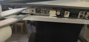 Replacing camera on a laptop